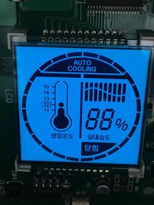 Phân đoạn mã tinh thể lỏng hiển thị máy Nước Màn hình hiển thị - Product Image 2