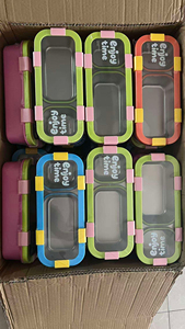Students 3 Grids Leakproof Picnic Tiffin Food Container Stainless Steel Vacuum Insulated Thermos Bento <b>Lunch</b> <b>Box</b> for <b>School</b> - Product Image 4