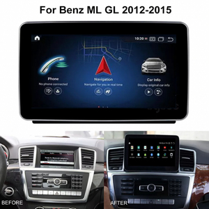 Lecteur DVD de <span class=keywords><strong>voiture</strong></span> à écran tactile 9 pouces 4G+64G, navigation GPS, autoradio pour Mercedes Benz ML/GL Classe W166 X166 2013-2015 NTG4.5/NTG4.7 - Product Image 5