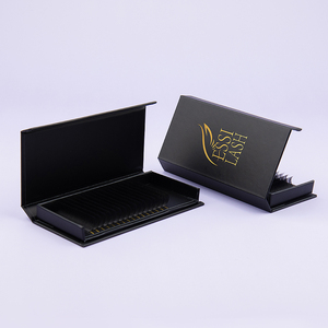 Essi Lash bán buôn nhãn hiệu riêng khối lượng lông mi mở rộng siêu mờ màu đen Cashmere lông mi khay - Product Image 3