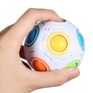 Jeu de Puzzle assorti, jouet Fidget, soulage le Stress, boule magique, casse-tête, arc-en-ciel, <span class=keywords><strong>2022</strong></span> - Product Image 4