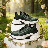 Chaussures de course sur route pour femmes, livraison rapide, baskets athlétiques basses en maille respirante et légère en PU, à lacets, pour le printemps