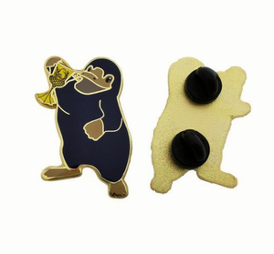 Precio al por mayor de fábrica Venta caliente Aleación de zinc Esmalte suave Personalizado Esmalte Pin Insignia Chapado en metal - Product Image 6