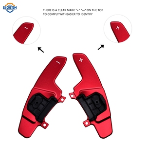 Paletas de Cambio de Aluminio para VW Golf MK7 GTI GTS <span class=keywords><strong>R</strong></span> <span class=keywords><strong>Line</strong></span> CTD MK7.5, Extensores de Paletas de Volante, Estilo de Repuesto - Product Image 6