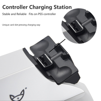 Station de charge PS5 personnalisée avec logo OEM, station de charge rapide pour manette Dualsense, personnalisable