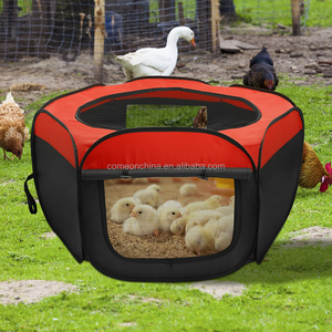 Caja de cría de pollos de fábrica, corralito para mascotas, <span class=keywords><strong>jaula</strong></span> plegable portátil para pollos de bebé, tienda de campaña, caja de incubación para pollitos, patos, conejos, gatos, cachorros - Product Image 3