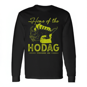 Maglietta a maniche lunghe Home Of The Hodag Wisconsin con design Cryptid Monster - Product Image 2