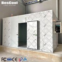 Chambre Froide Congélateur Prix Usine, Taille Personnalisable, pour Aliments Surgelés, Prête à l'Expédition