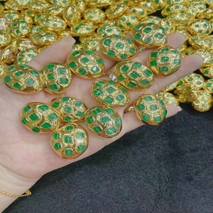 Perles synthétiques ovales multicolores de marque Bangmingwei, prix d'usine, vente chaude, pour la fabrication de bijoux - Product Image 4