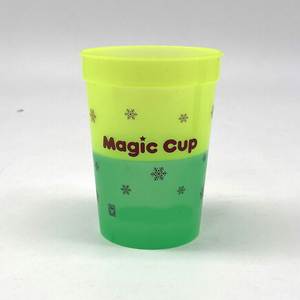 Custom Logo Printed 16oz <b>Plastic</b> Stadium <b>Cup</b> Environmental Protection <b>Plastic</b> Color Change <b>Cup</b> Mood <b>Cup</b> - Product Image 2
