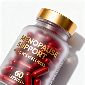 OEM sağlık Vitamin D3 B6 siyah <span class=keywords><strong>Cohosh</strong></span> kapsüller Superfood takviyesi menopoz rahatlama için değil gençler için - Product Image 4