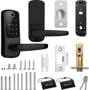 Cerradura Inteligente con Protocolo WiFi Matter de Tuya, Aleación de Aluminio, Compatible con TTlock, HomeKit y <span class=keywords><strong>Alexa</strong></span>, Manija Digital con Huella Dactilar para Airbnb - Product Image 4