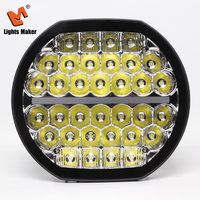 Projecteur de travail LED rond de 8,5 pouces 170W à faisceau spot 12000LM avec feux de jour et connecteur DT pour 4x4 tout-terrain LML-9170E-D