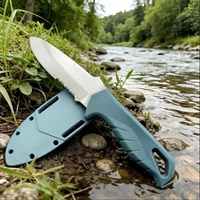 Couteau droit multifonctionnel de la série BM Outdoor Water pour le camping et la pêche – Vente en gros