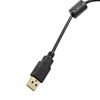 Kabel Terminal USB-A ke MX1.25 4 Pin Kustom dengan Pitch 1.25mm dan Inti Ferit Anti-interferensi untuk Harness Data