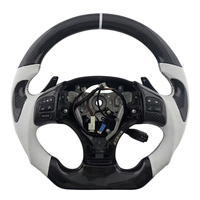 Nouveau volant en cuir perforé en fibre de carbone pour Lexus ES250 RX300 RX