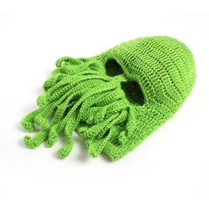 Vendite calde Crochet uomo donna polpo maschera barba cappello Cosplay <span class=keywords><strong>Beanie</strong></span> - Product Image 6