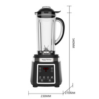 Licuadora de Frutas Happy Partner, Máquina Eléctrica para Hacer Smoothies, Exprimidor, Licuadora Multifuncional de 3L de Capacidad, 6 Cuchillas, 2026