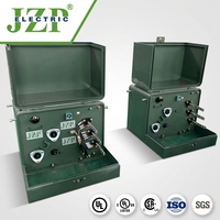 Transformateur de distribution monophasé ONAF à double enroulement, monté sur socle, 100 kVA, 11 kV, pour réseau électrique, JZP ZGD