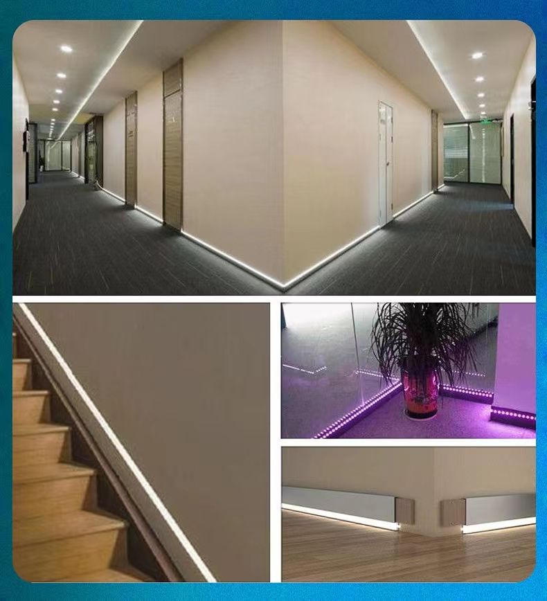 16MM Corner Aluminum Channel for LED Strip Lighting - 45 Degree Angle ...