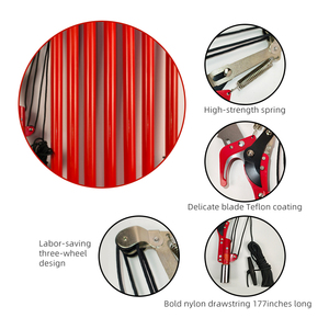 Worth Wholesale Removable Portable Long Handle Garden <strong>Hand</strong> Trimmer Tool Tree Cutting <strong>Pruner</strong> Shear Set - Product Image 3