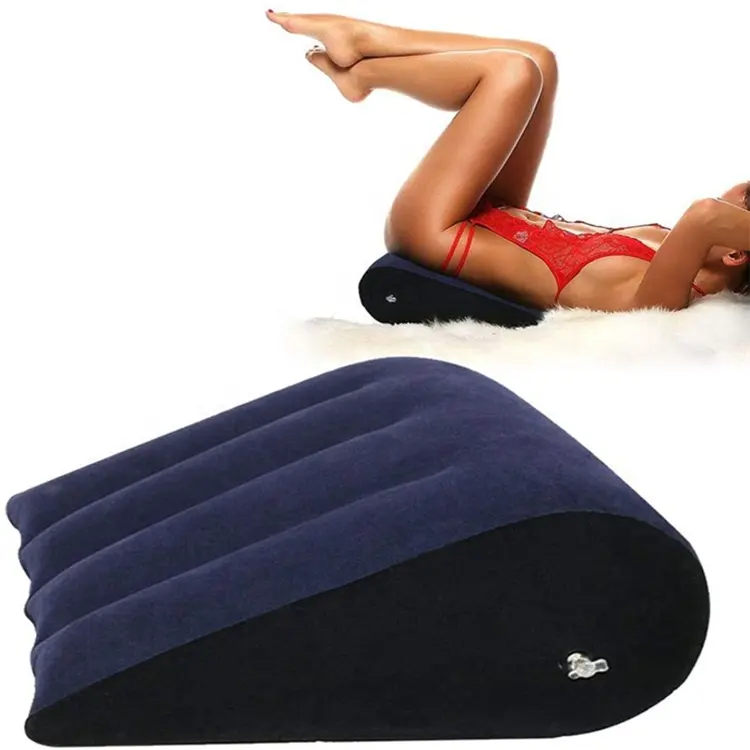 Надувная треугольная секс-подушка, рампа для тела, удобная подушка, расслабляющий стул, кресло для отдыха, кровать, поддержка талии, секс-поза, диван для взрослых