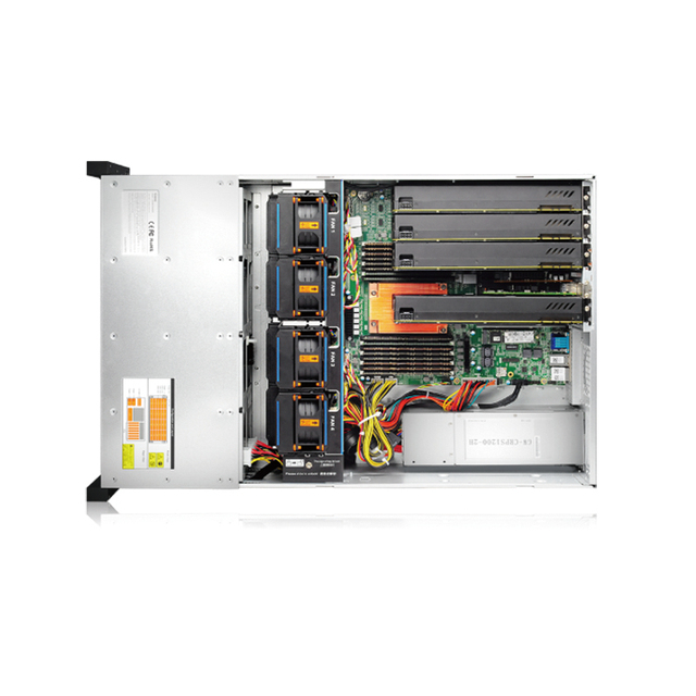 10 GPU  Deep Learning AI Server Chassis 8 GPU 4U Case 4 Bays 2*2200W Power Supply 790mm Depth Xeon Processor Stock 4U