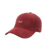 Gorra de Béisbol Personalizada con Logotipo, de Pana Sólida 100% Algodón, Estilo Vintage Unisex, Ajustable, Tipo Trucker