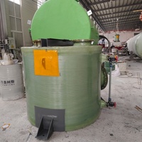 Réservoir sous pression en PRV résistant à la corrosion Lanzhi pour le traitement des eaux industrielles, haute résistance pour le stockage de produits chimiques