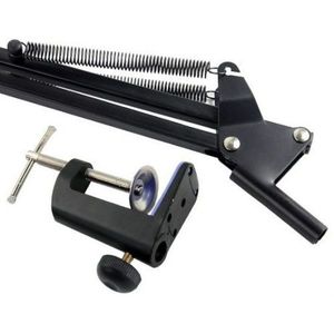 Adjustable Microphone Table <b>Stand</b> With Arm Clamp Mount For <b>Desktop</b> Use - Product Image 2