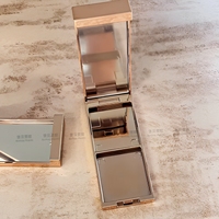 Nouvelle Boîte Personnalisée Bicolore à Couvercle Rabattable en Plastique ABS 6g pour Cosmétiques, Modèle 6211, pour Fard à Joues, Crème, Enlumineur et Correcteur