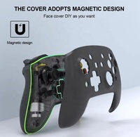 Contrôleur de jeu universel chaud 7 couleurs LED sans fil pour téléphone double capteur de vibration pour manette de jeu PUBG pour PS5