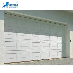 Fenêtres en verre noir isolées en acier galvanisé bois aluminium classique <span class=keywords><strong>Porte</strong></span> <span class=keywords><strong>de</strong></span> <span class=keywords><strong>garage</strong></span> <span class=keywords><strong>sectionnelle</strong></span> électrique - Product Image 3