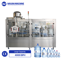 Volledig automatische PET-fles drinkwater vulmachine CGF18-18-6 4000BPH RVS PLC servo-aangedreven vulsysteem