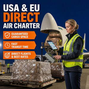 บริการขนส่งสินค้าแบบ Door-to-Door DDP จากจีนไปยังสหรัฐอเมริกา บริการขนส่งสินค้าทางอากาศแบบ DDU บริการขนส่งสินค้าราคาประหยัดไปยังสหรัฐอเมริกา - Product Image 1