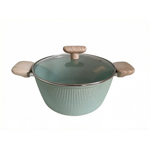 Cacerola Antiadherente de <span class=keywords><strong>Aluminio</strong></span> de Gran Capacidad de 28 cm con Asa de Baquelita, Resistente al Calor, Compatible con Inducción, Diseño Europeo - Product Image 1