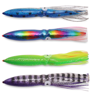สีใหม่6in กระโปรงปลาหมึก16ซม. Trolling Trolling skirt สำหรับ Trolling Trolling Lure Trolling Lure tuna Marlin <span class=keywords><strong>Mahi</strong></span> - Product Image 5
