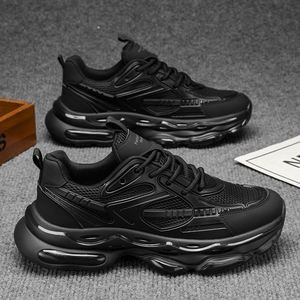 Zapatillas Deportivas Casuales para Hombre, Transpirables, con Malla, Suela Gruesa, Ligeras, Impermeables, que Aumentan la Altura, Modernas, para Primavera, Otoño y Verano - Product Image 1