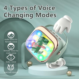 Altavoz Inalámbrico P12 con Micrófono Karaoke, Sistema de Micrófono de Mano para Fiestas en Casa y Exteriores, Sistema de Dúo - Product Image 2
