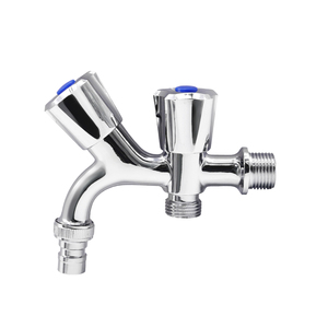 Robinet de <span class=keywords><strong>jardin</strong></span> moderne en laiton épaissi, multifonctionnel et double usage, pour eau du robinet et machine à laver, amélioration de l'habitat - Product Image 2