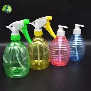 Großhandel 500 ml PET-Pumpe Auslöser Sprüher Siebdruck Handseife Desinfektion Kunststoff Sprühflasche