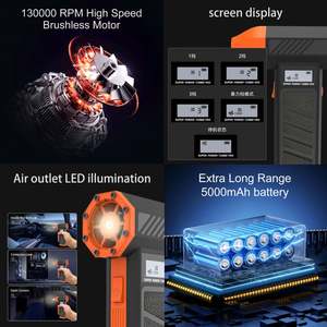 Soplador de Aire Eléctrico de 3 Velocidades, 130000 RPM, Mini Jet Turbo, Aire Comprimido Recargable, Ventilador Turbo Jet - Product Image 2