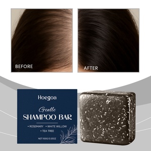 Champú Sólido Profesional para Control de Grasa, Portátil, para Cuero Cabelludo Graso y Cabello Dañado - Product Image 1