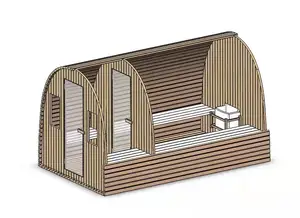 Maison préfabriquée en bois, ensemble complet, assemblage facile, 4 chambres à coucher, maisons de luxe en rondins bon marché, Chine fabricant