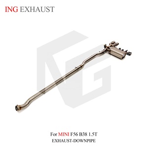 Sistema de Escape de Acero Inoxidable de Alta Calidad ING, Valvetronic Catback de Instalación Directa para <span class=keywords><strong>MINI</strong></span> F56 B38 1.5T, Piezas de Alto Rendimiento - Product Image 5