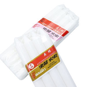 Fournisseur de bougies Congo Marché Afrique Cristal Grande Taille Blanc <span class=keywords><strong>Bougie</strong></span> Bâton Couleur Rouge Ménage Bougies Bougies en cire de paraffine - Product Image 1