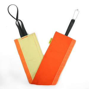 Protecteur de corde de sauvetage Xinda Kevlar orange, résistant à l'usure et aux produits chimiques, non épissable, avec fermeture Velcro - Product Image 5