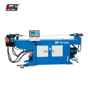 Single Head Hydraulic Tube Bender, SB-50NCB CNC Pipe Bending Machine