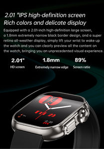 Norteamérica 2025 nueva moda BT llamadas Android IOS impermeable deportes Fitness Sleep Tracker Smartwatch para hombres y mujeres - Product Image 6