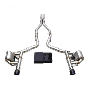 Système d'échappement Catback Valvetronic OEM pour Dodge Challenger V8 5.7L 2009-2014, silencieux SS304, tuyaux d'échappement de voiture, réglage des performances - Product Image 3